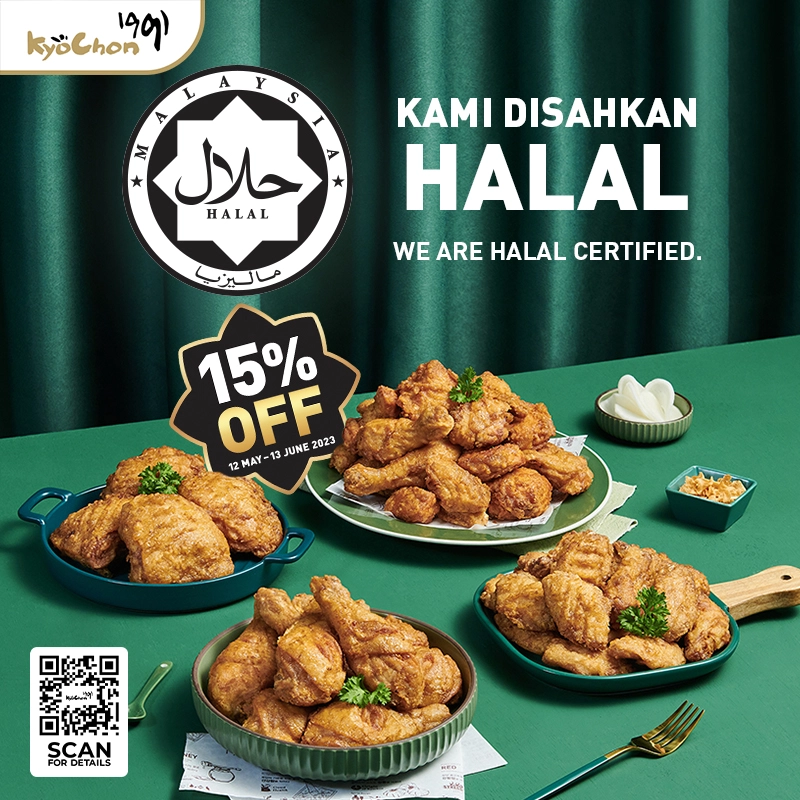 Kyochon Halal Certified\