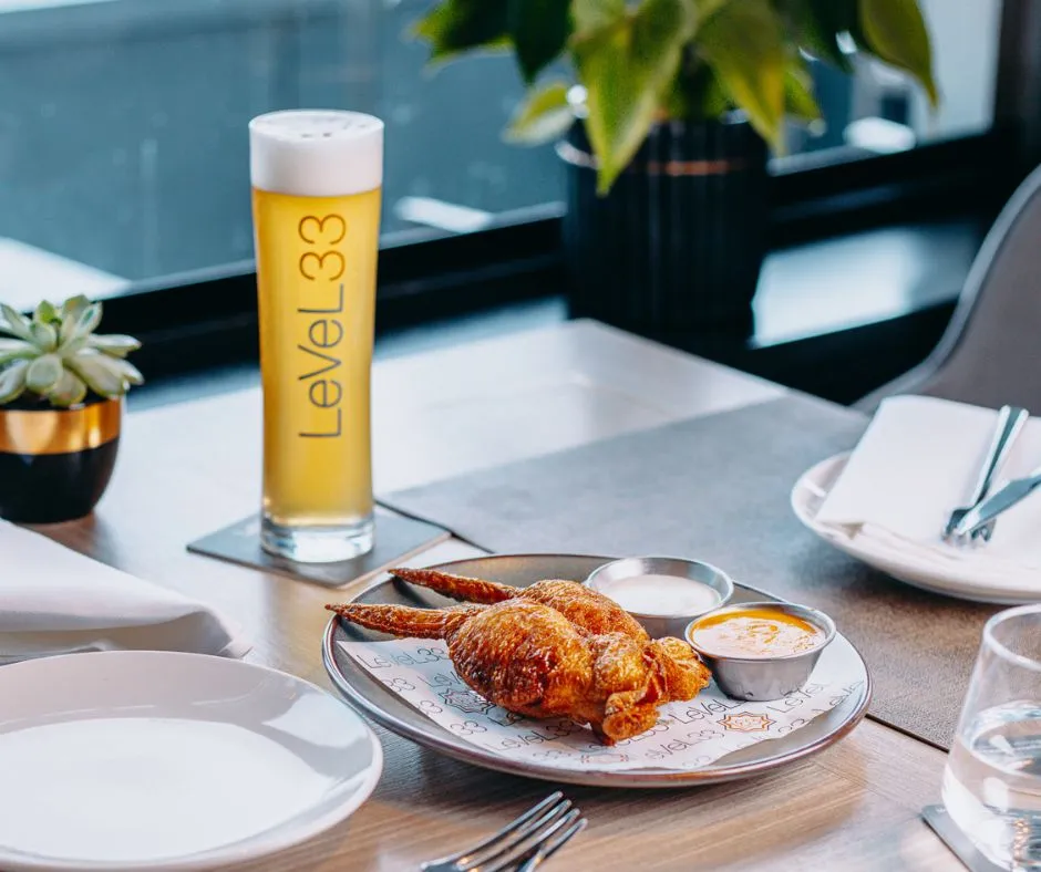 Level33 Menu Items