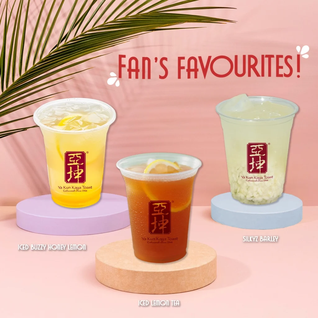 Ya Kun Kaya Toast Menu Items