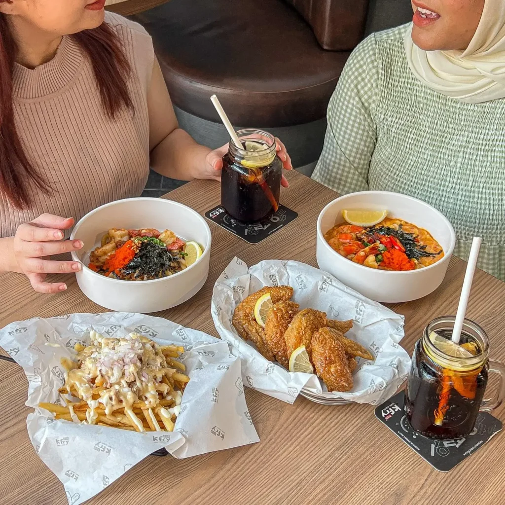 K Fry Menu Items