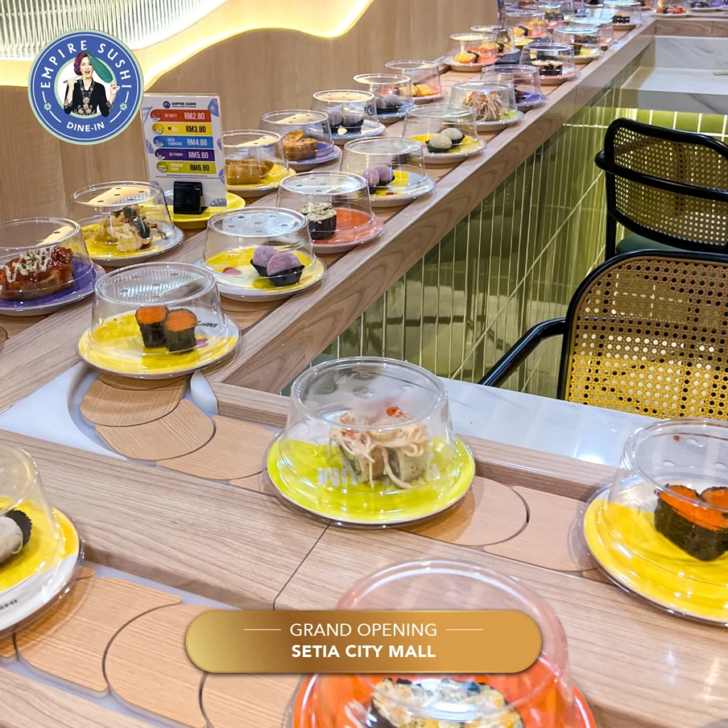 Empire Sushi Menu Items