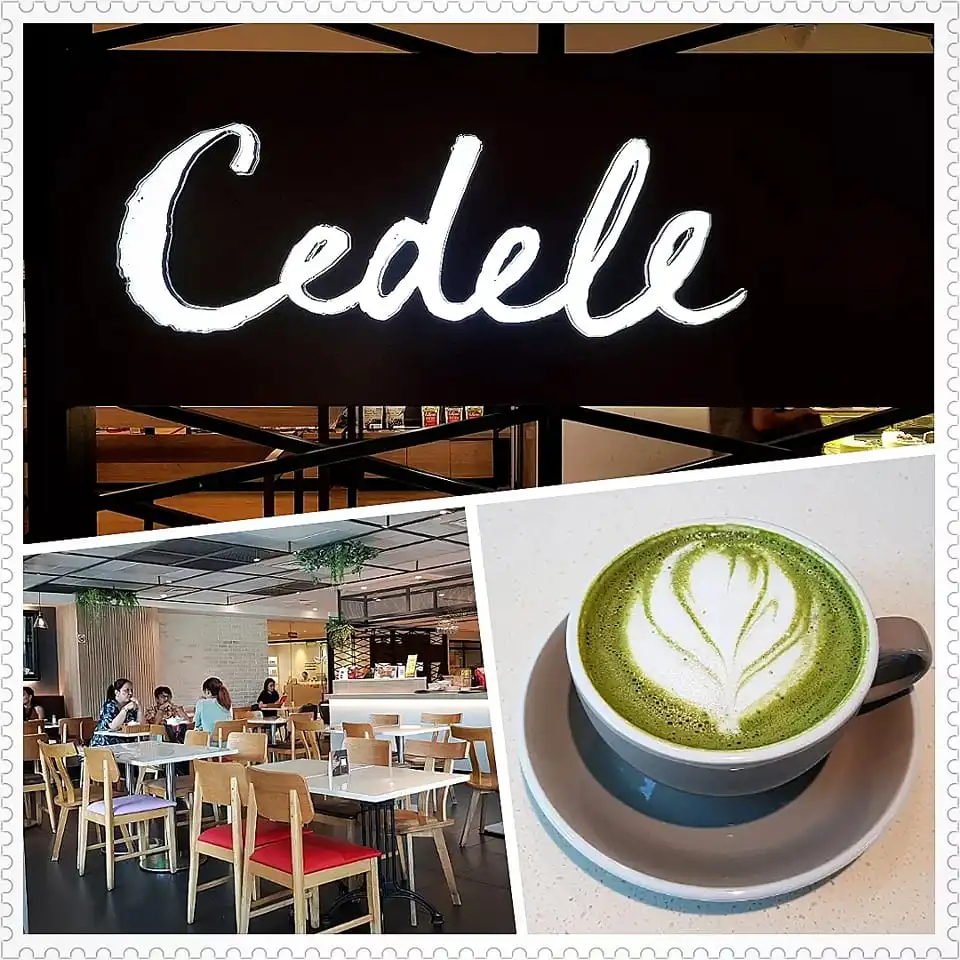 Cedele Menu Singapore