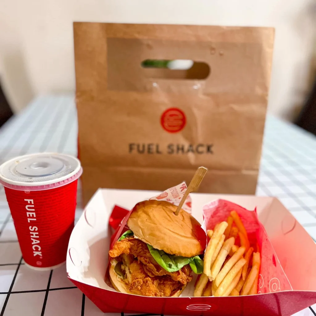 Fuel Shack Menu