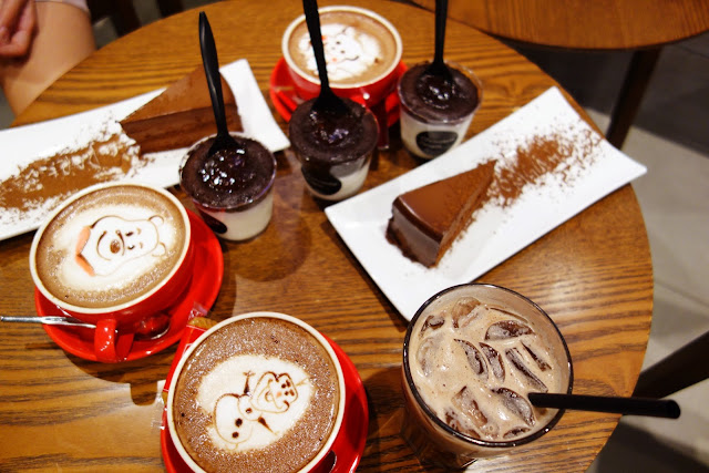 Chocolate Origin Menu