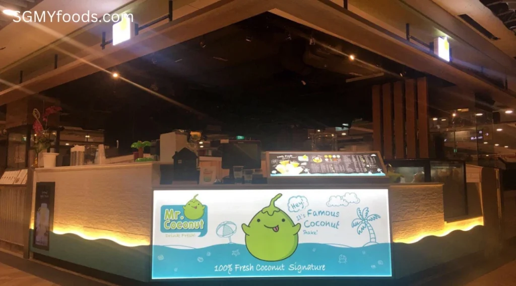 Mr Coconut Menu