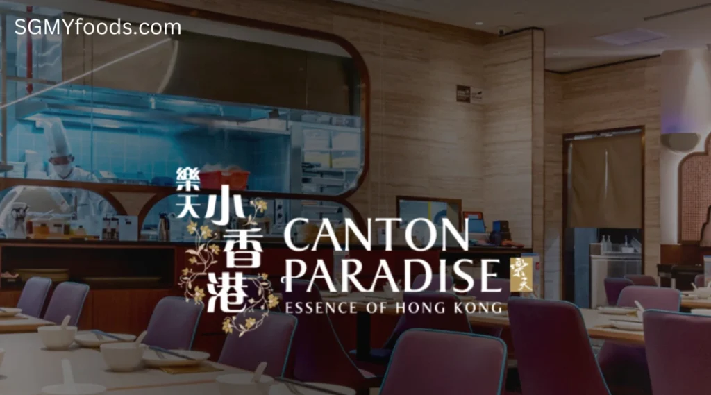 Canton Paradise Menu