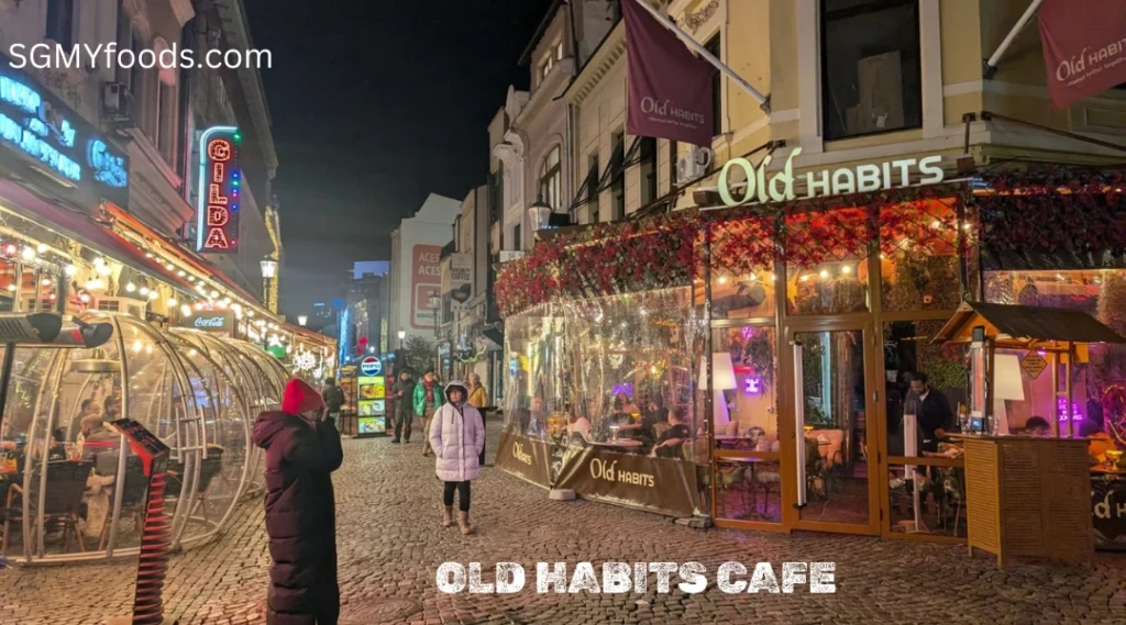 Old Habits Menu
