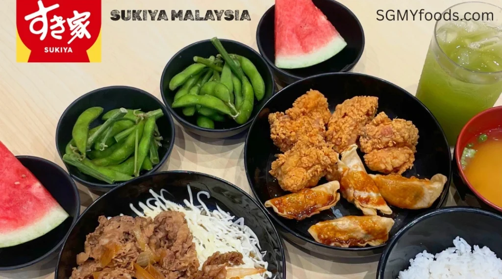Sukiya Menu