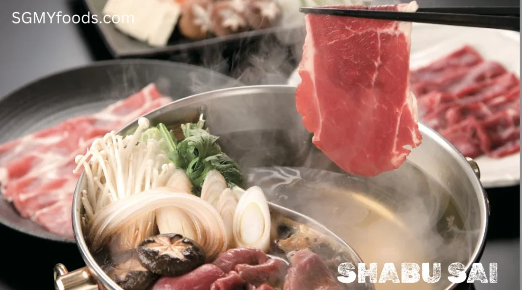Shabu Sai Menu
