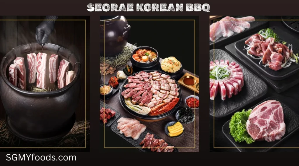 Seorae Menu