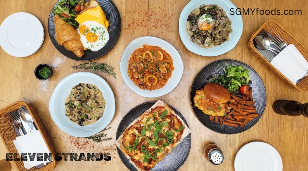 Eleven Strands Menu