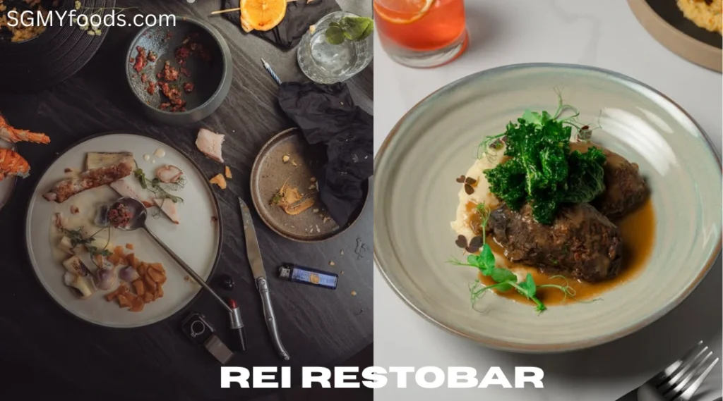 Rei Restobar Menu