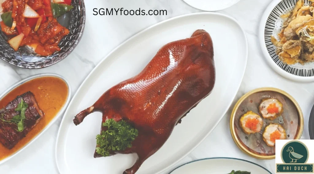 Kai Duck Menu