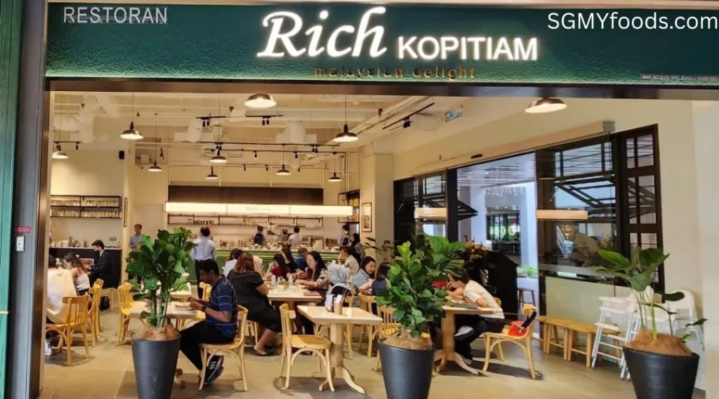 Rich Kopitiam Menu