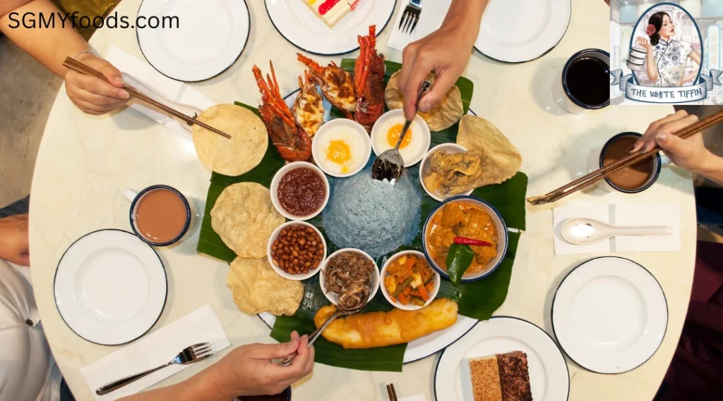 The White Tiffin Menu