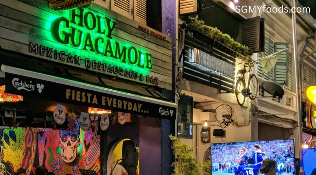 Holy Guacamole Menu