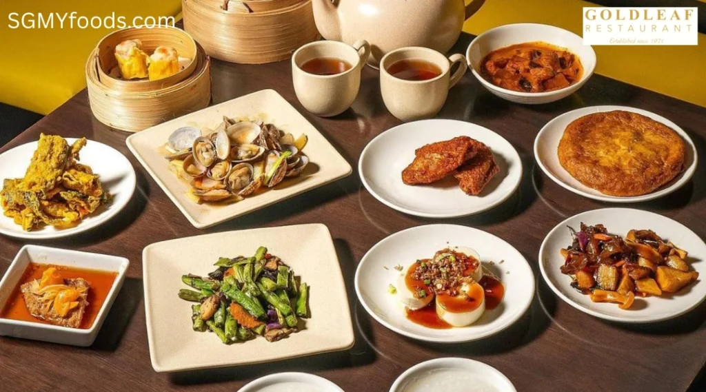 Goldleaf Restaurant Menu