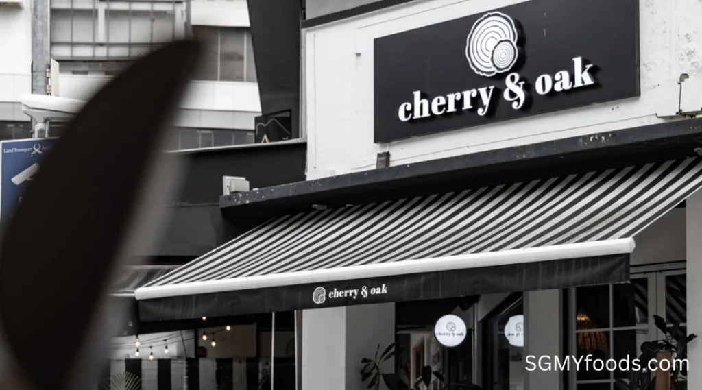 Cherry & Oak Menu