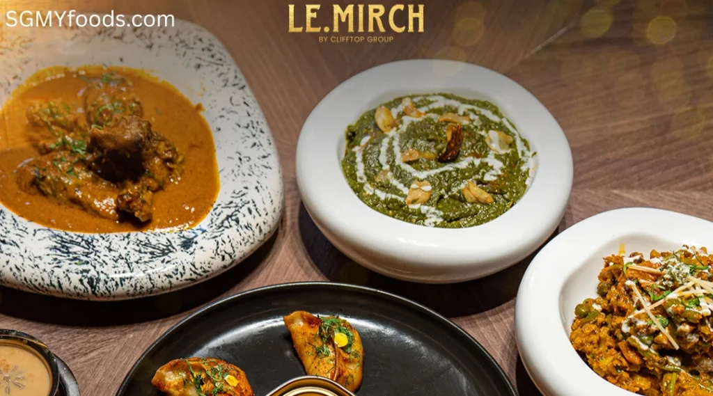 Le Mirch Menu