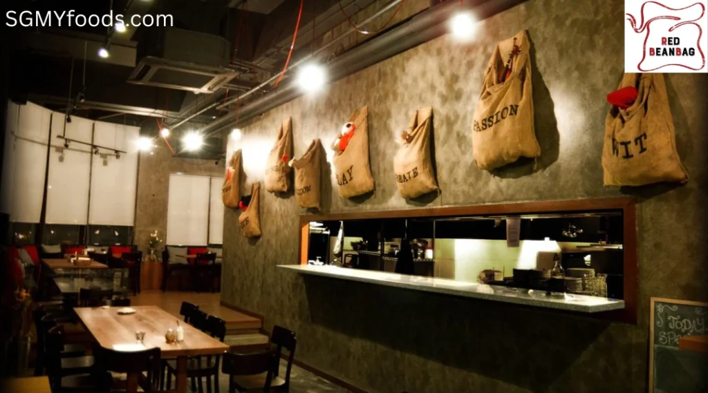 The Red Beanbag Menu