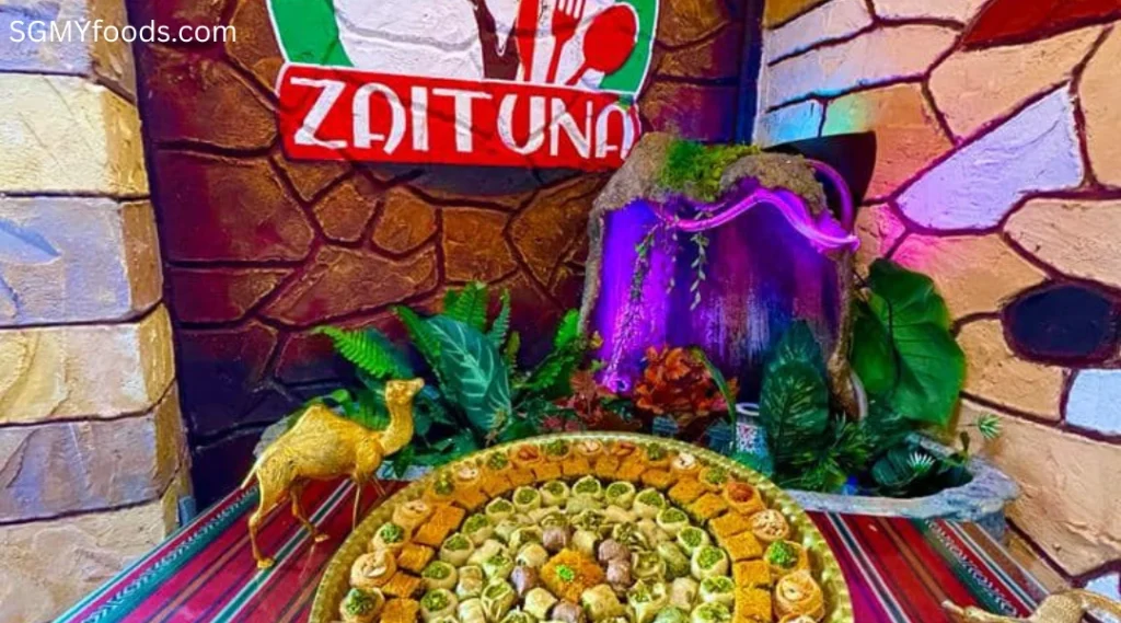 Zaituna Restaurant Menu