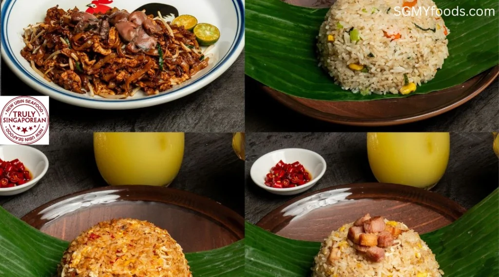 New Ubin Seafood Menu