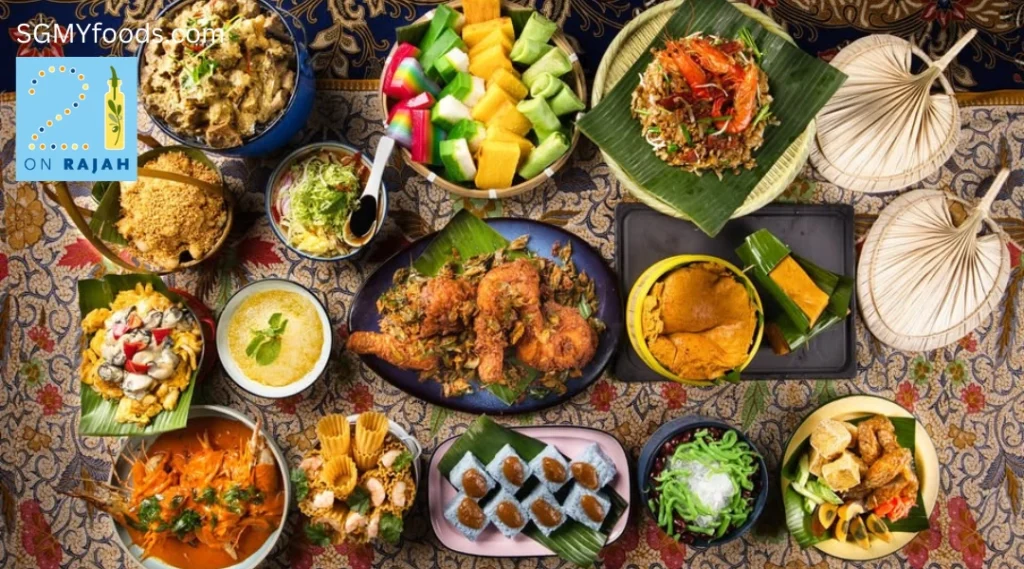 21 On Rajah Menu