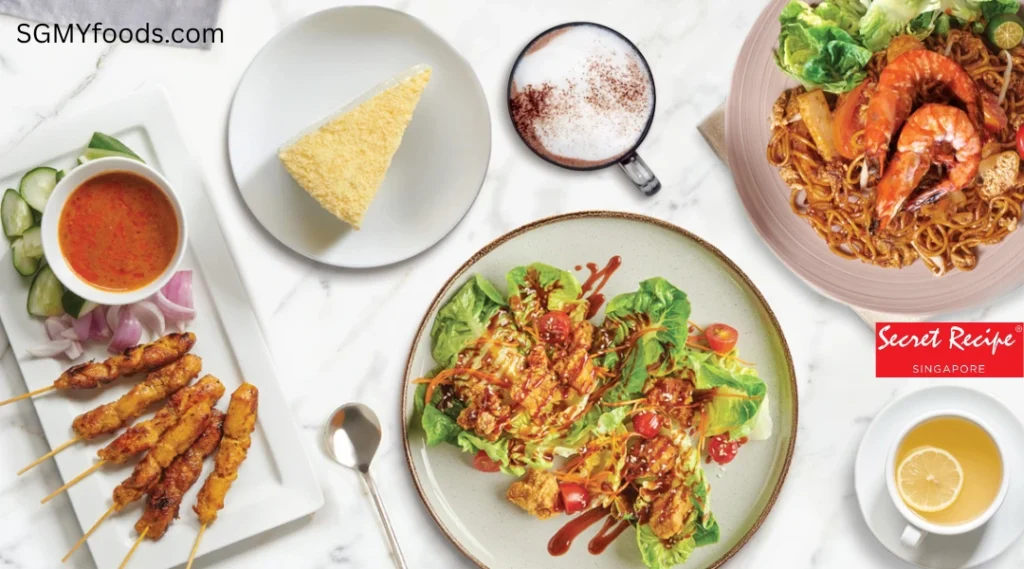 Secret Recipe Menu