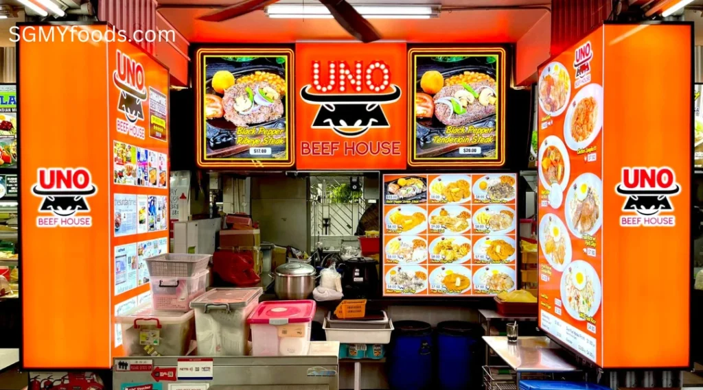 UNO Beef House Menu