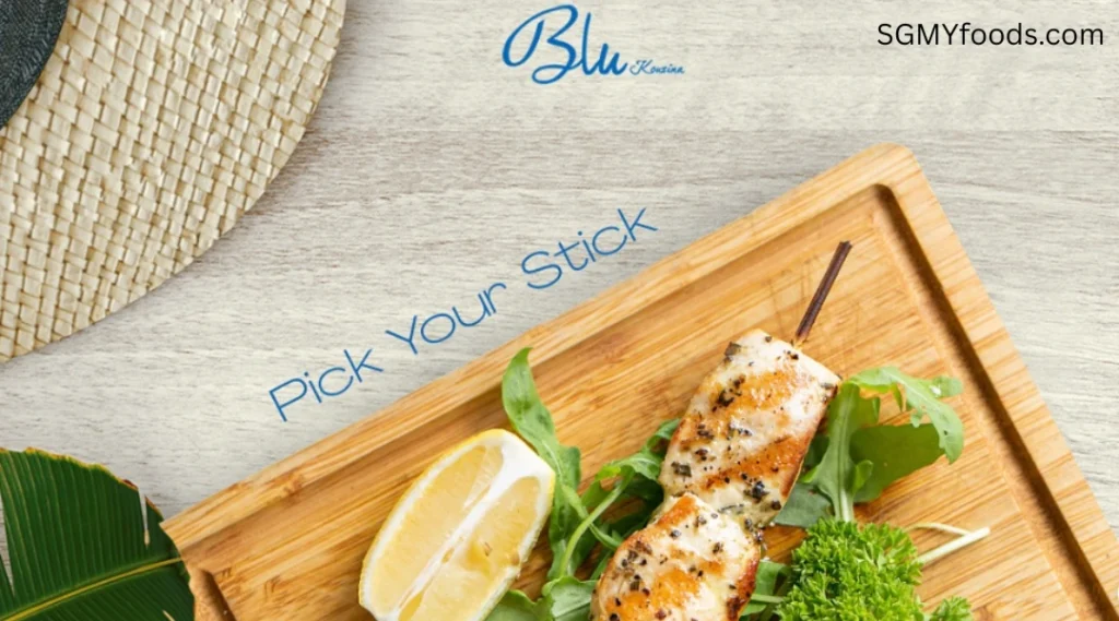 Blu Kouzina Menu
