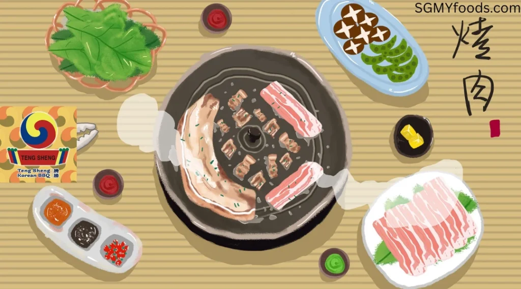 Teng Sheng Korean BBQ Buffet Menu