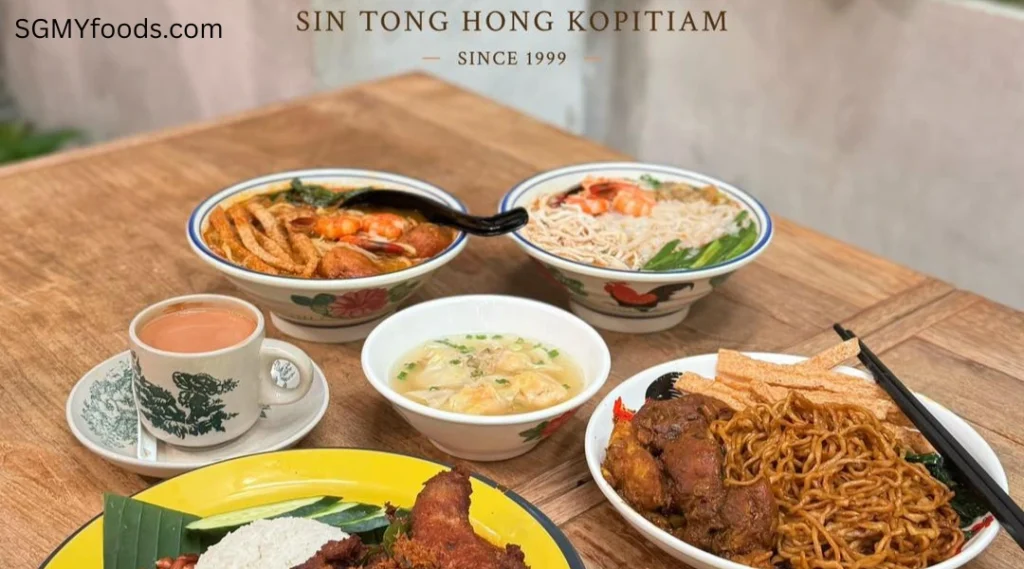 Sin Tong Hong Kopitiam Menu