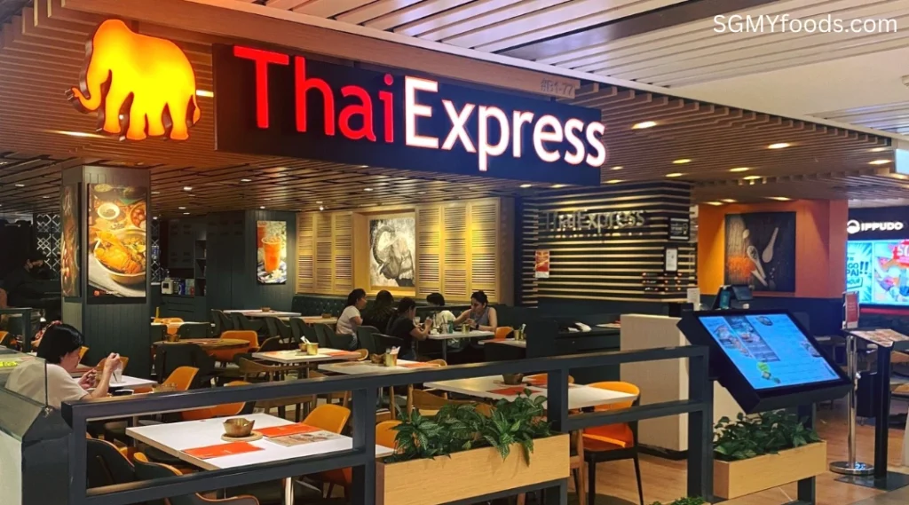 ThaiExpress Menu