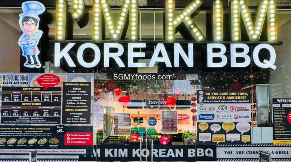 I'm Kim Korean BBQ Menu