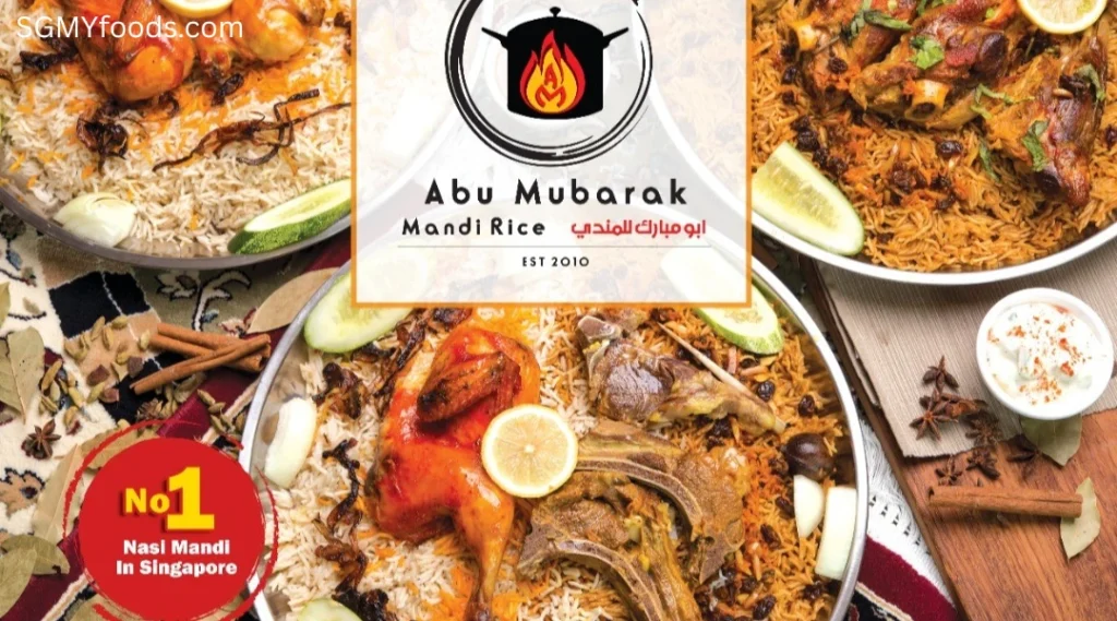 Abu Mubarak Mandi Rice Menu