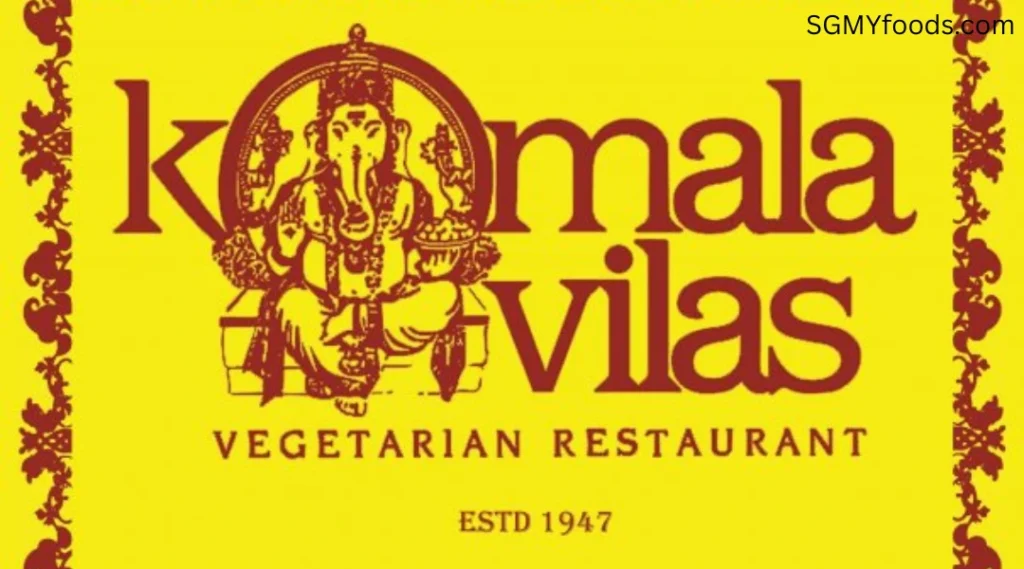 Komala Vilas Restaurant Menu