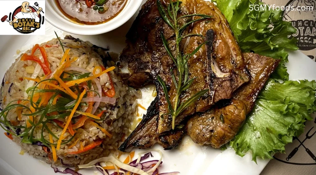 Uncle Botak BBQ Menu