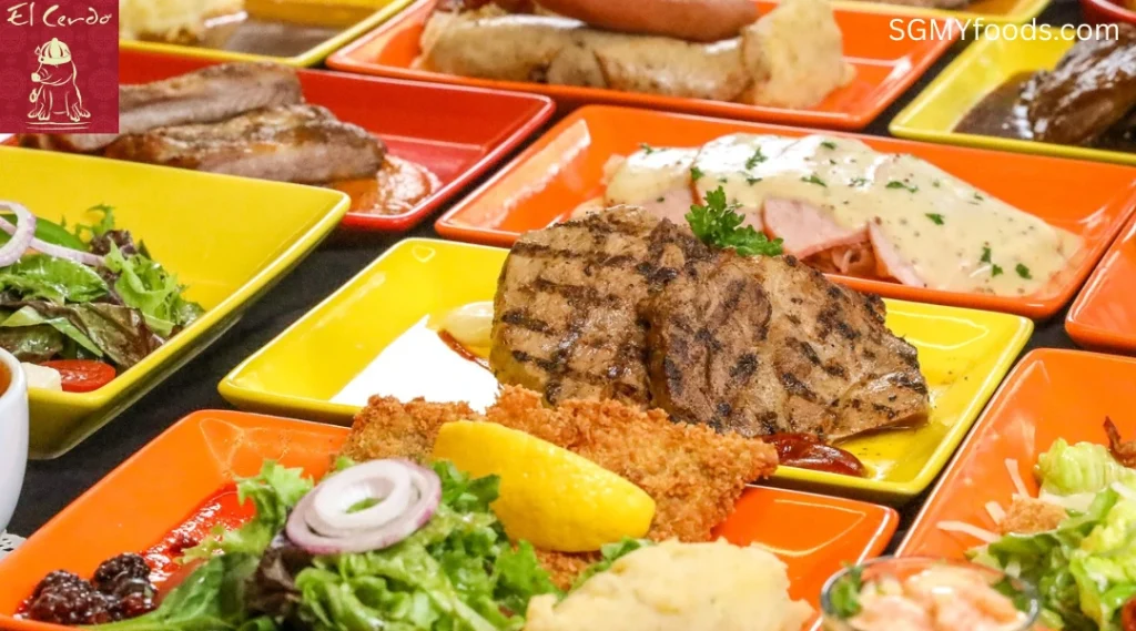 El Cerdo Menu