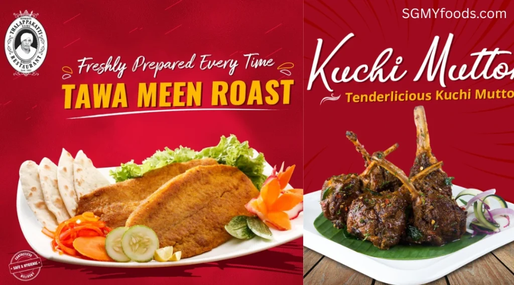 Thalappakatti Restaurant Menu