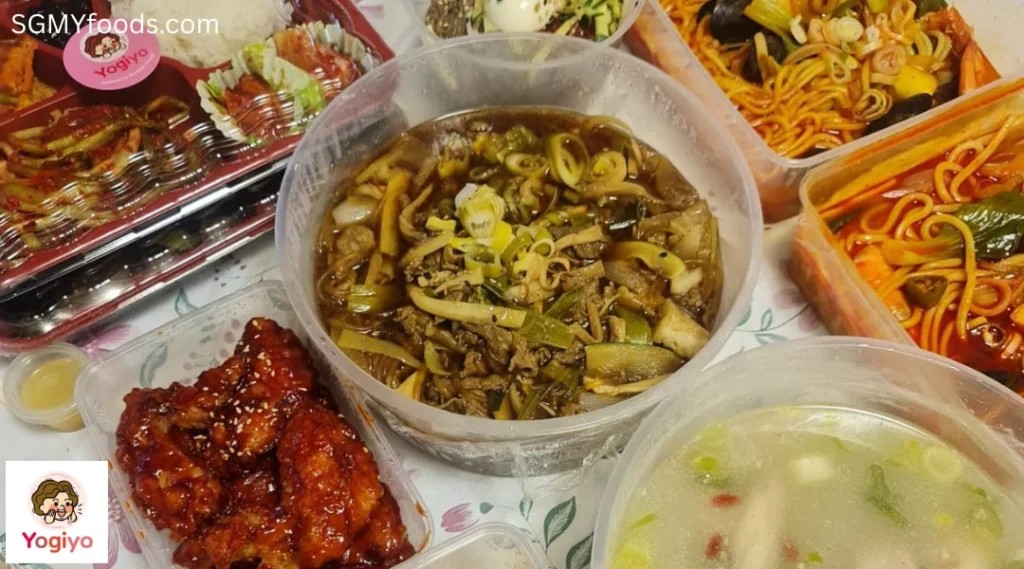 Yogiyo Korean Restaurant Menu