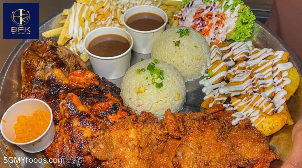 Big Food Kitchen Menu