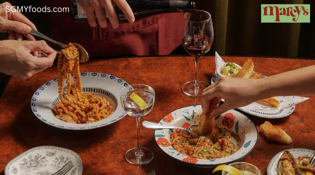 Marcy's Menu