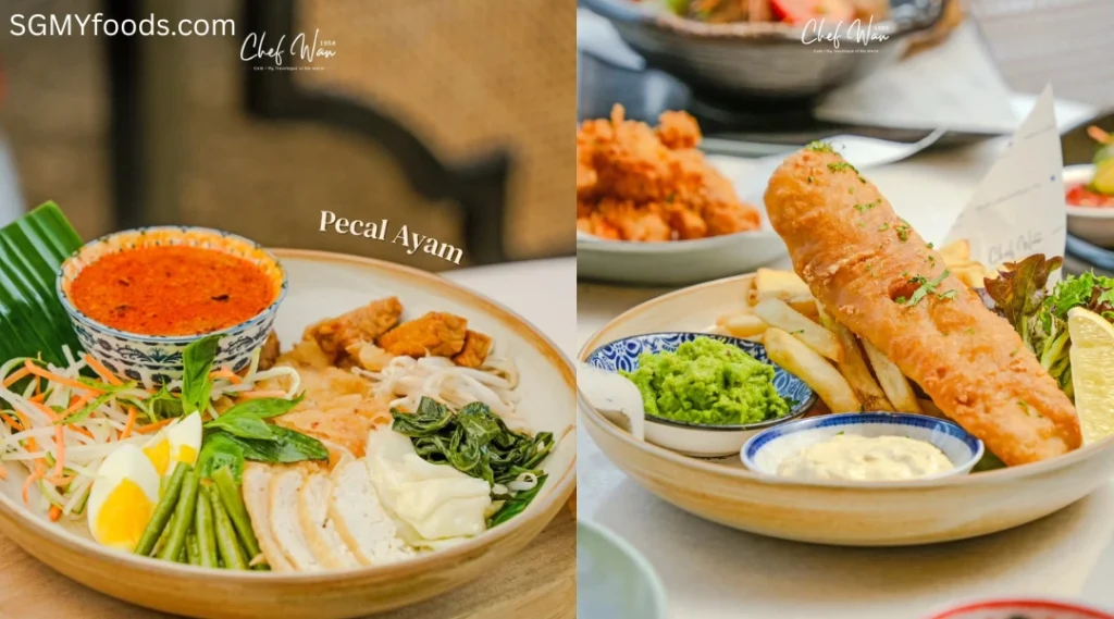 Cafe Chef Wan Menu