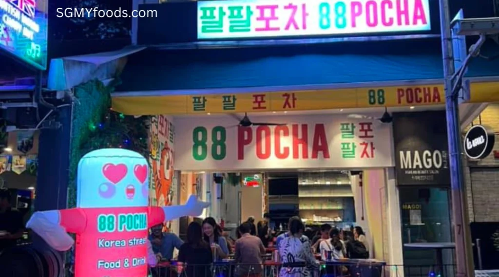 88 Pocha Menu