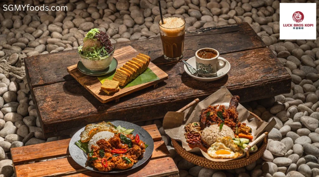 Luck Bros Kopi Menu