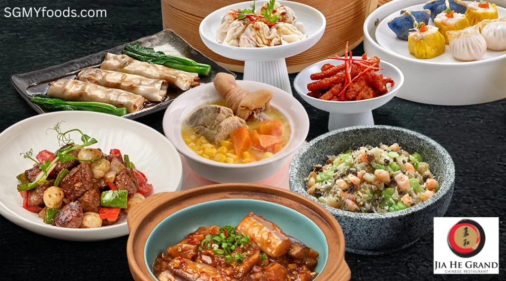 Jia He Chinese Restaurant Menu